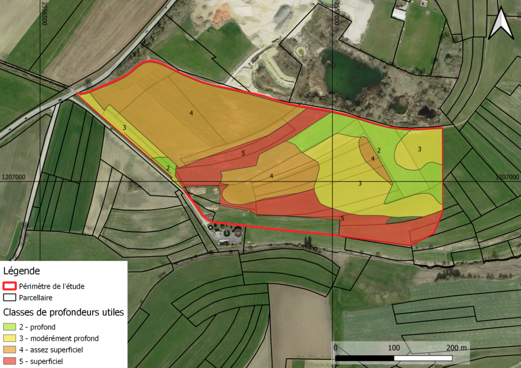 ValdeRuz Cartographie de sols en vue de définir de nouvelles