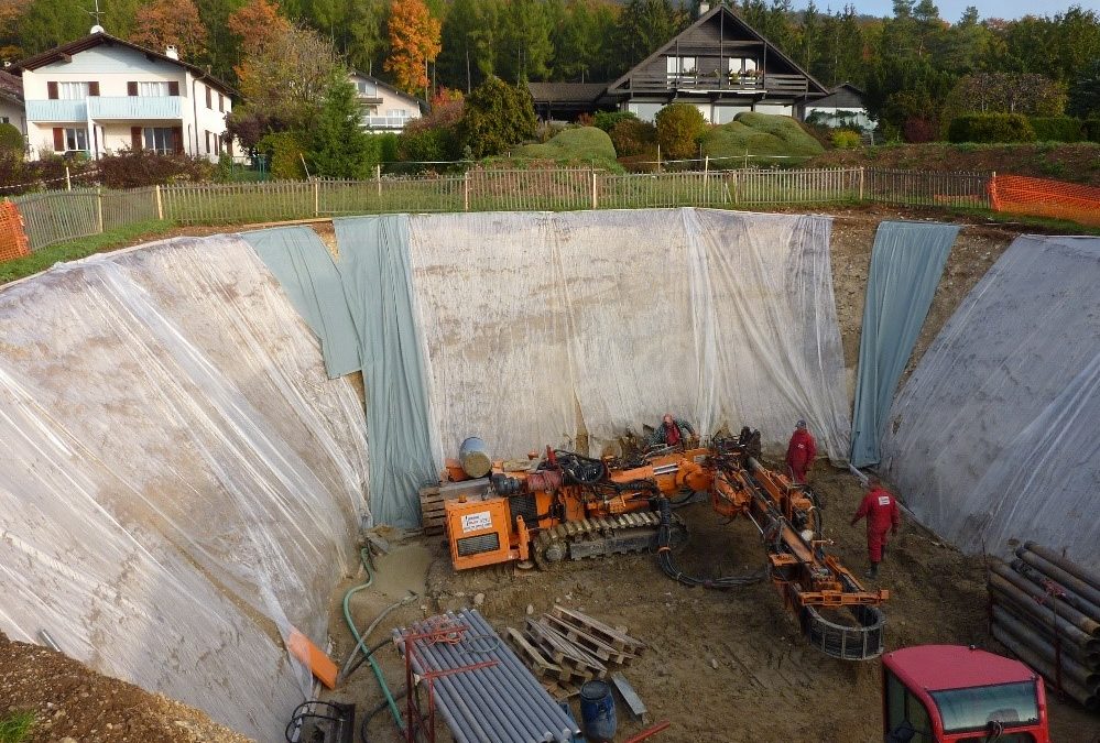 Givrins – Prospection d’une nouvelle ressource en eau souterraine (Captage de la bellangere)
